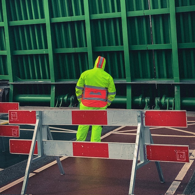 Verkeersregelaar AIS Traffic bouwlocatie materiaal