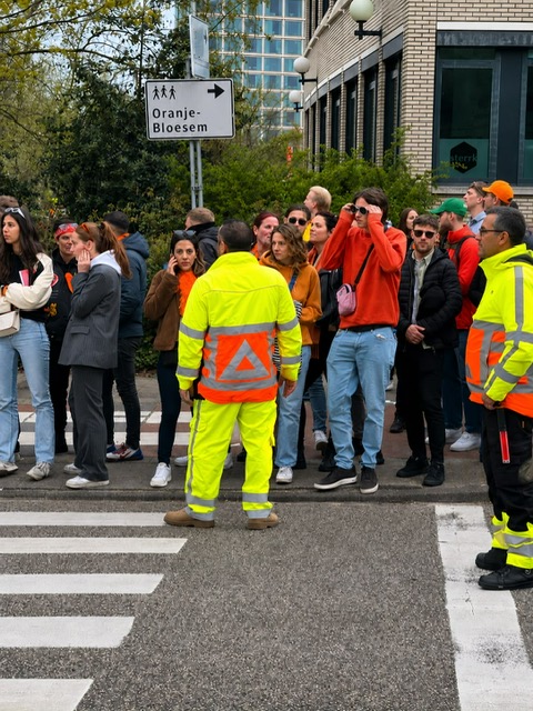 Verkeersregelaars AIS Traffic Koningsdag Amsterdam
