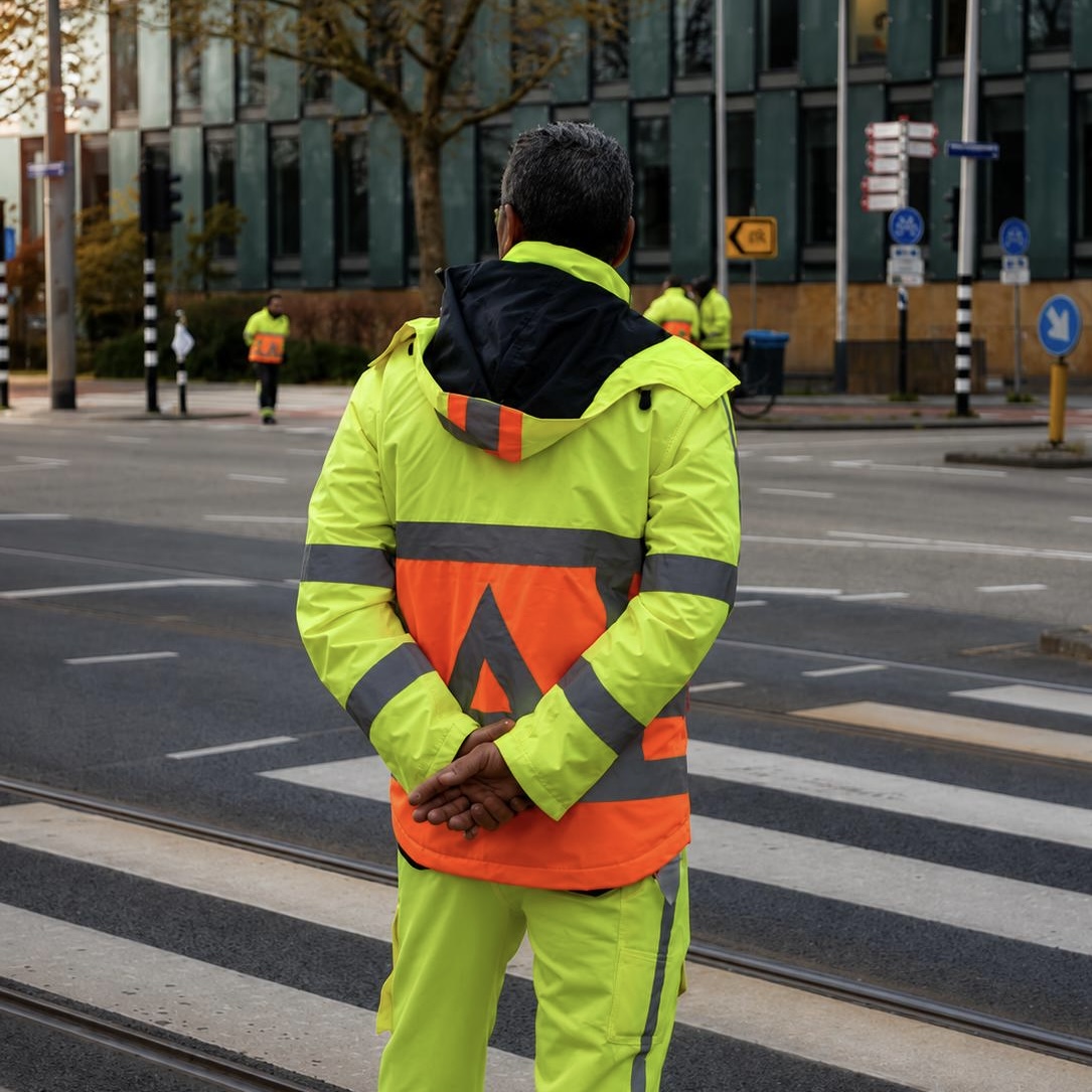 Gecertificeerde verkeersregelaar AIS Traffic kruispunt Nederland